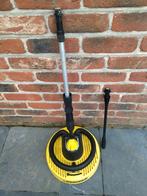 Terrasreiniger en lans van karcher, Ophalen