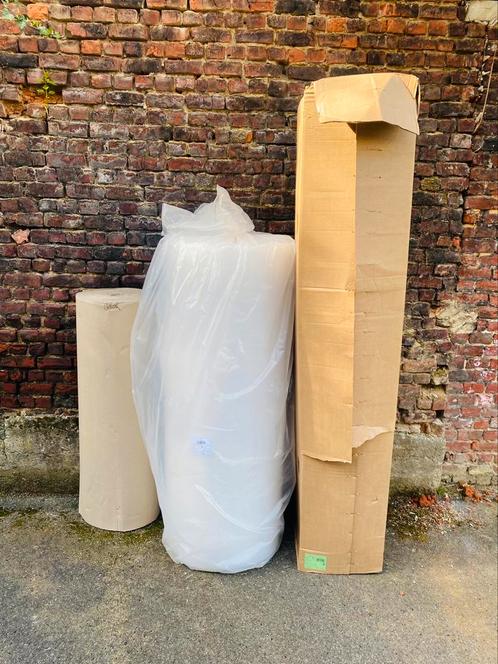 Bullpack - Verpakking: plastic verhuisdoos, karton, Doe-het-zelf en Bouw, Zeil en Folie, Zo goed als nieuw