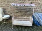 Oud hemelbed, Ophalen, Gebruikt