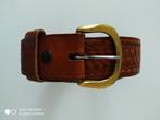 BIANCHI #B8 leren herenriem T34, 95 tot 105 cm, Bruin, Echt leder, Ophalen of Verzenden