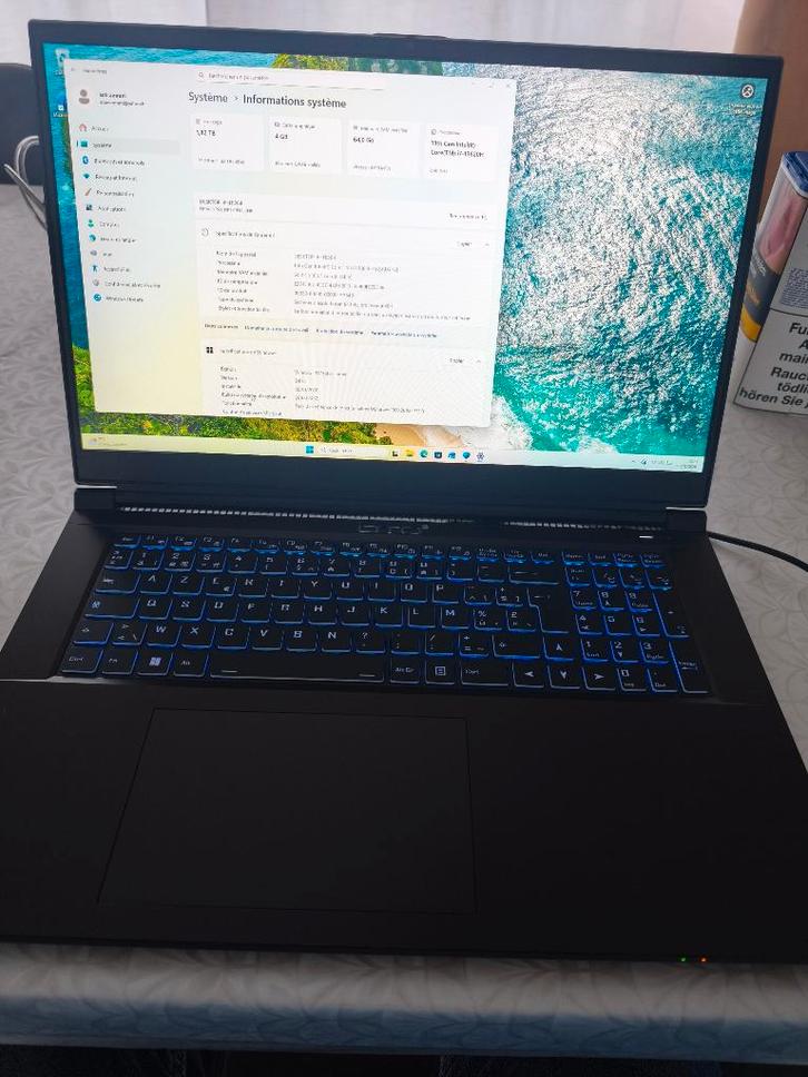 Superbe pc portable gamer i7 13 ème génération 64 gb !!, Informatique & Logiciels, Ordinateurs portables Windows, Neuf, 17 pouces ou plus