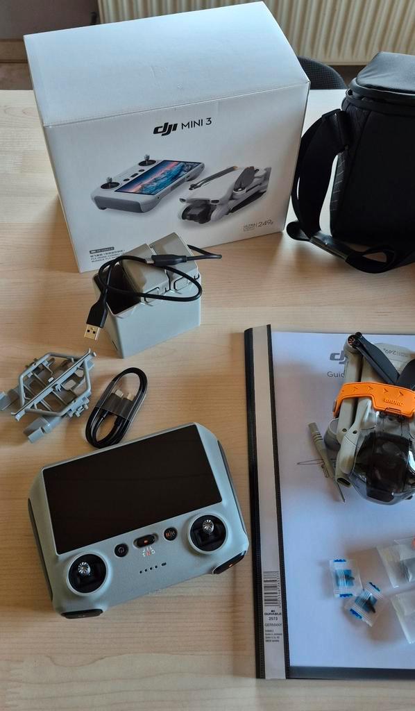 DJI Mini 3 met accessoires, Audio, Tv en Foto, Drones, Zo goed als nieuw, Drone met camera, Ophalen of Verzenden