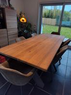 Eiken eettafel, Huis en Inrichting, Ophalen, 100 tot 150 cm, Eikenhout, Zo goed als nieuw