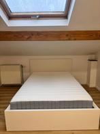 Lit ikea malm, Huis en Inrichting, Slaapkamer | Complete slaapkamers, Ophalen, Gebruikt, Tweepersoons