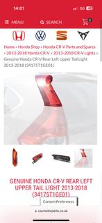 Achterlicht links Honda CR-V 34175-T1G-E01, Auto-onderdelen, Ophalen, Nieuw, Links, Honda
