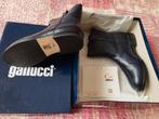 Botillons Gallucci Pointure 32 Cuir Bleu Marine = 85 euros, Bleu, Enlèvement, Gallucci, Boots et Botinnes