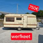 Caravan werfkeet foodtruck camping tuin bouw container retro