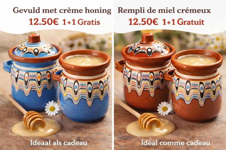 Artisanaal honingcadeau – 1+1 Gratis, Kinderen en Baby's, Kraamcadeaus en Geboorteborden, Ophalen of Verzenden