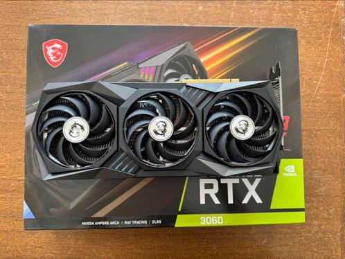 MSI Nvidia RTX 3060 Grafische Kaart - 12GB GDDR6, Computers en Software, Videokaarten, Zo goed als nieuw, Nvidia, GDDR6, Ophalen