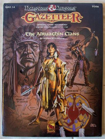 D&D Gazetteer 14 The Atruaghin Clans TSR 1991