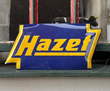 Assiette Hazet, années 1950, 1960, émail, aspect ancien, man, Enlèvement ou Envoi, Neuf