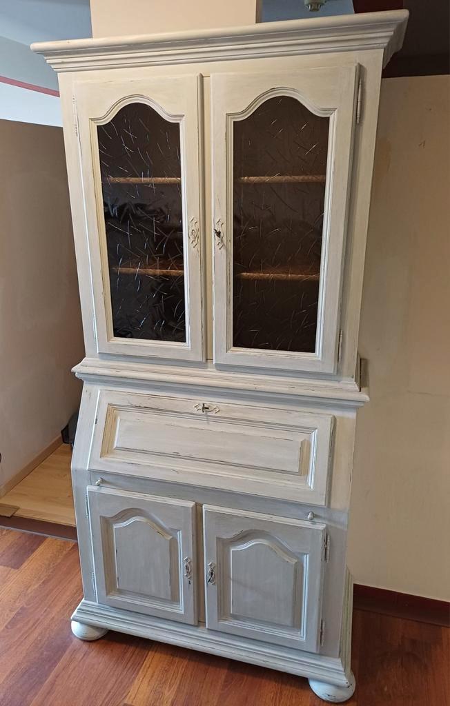 Klassieke kast in volle eik, Huis en Inrichting, Kasten | Buffetkasten, Gebruikt, Ophalen
