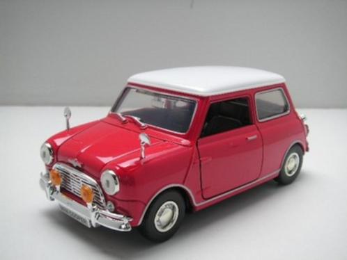 Nieuw Modelauto Classic Mini Cooper – Motormax 1:18, Hobby en Vrije tijd, Modelauto's | 1:18, Nieuw, Auto, Motormax, Ophalen of Verzenden