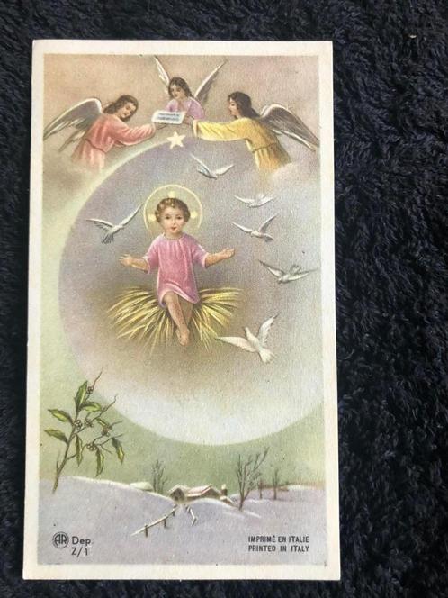 Carte de dévotion Baby Jesus AR Dep. Z1 6 x 10,5 cm, Collections, Religion, Comme neuf, Christianisme | Catholique, Carte ou Gravure
