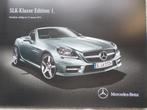 Mercedes SLK R172 Edition 1 - 2011 Brochure, Boeken, Verzenden, Mercedes