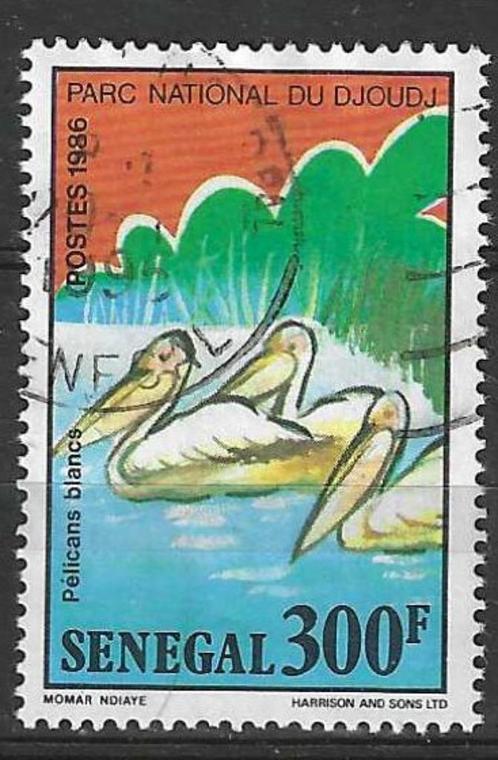Senegal 1987 - Yvert 735 - Park van Djoudj - Vogels  (ST), Postzegels en Munten, Postzegels | Afrika, Gestempeld, Verzenden
