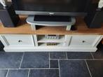 Wit houten TV meubel, Ophalen, 150 tot 200 cm, Zo goed als nieuw, Cottage