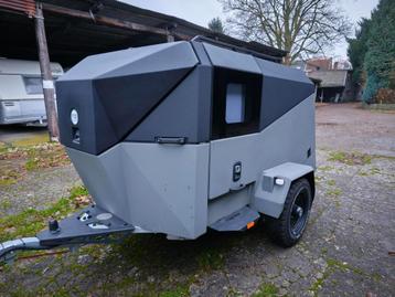 Mini Caravane TOUT TERRAIN type teardrop comme neuve, Autres marques, 4 à 5 mètres, Particulier, Panneau solaire