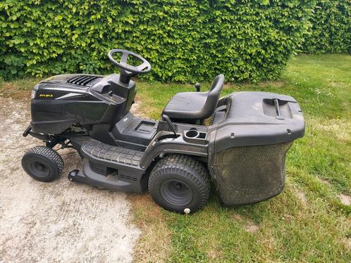 Benzinetuintractor 352cc AT4 84 A, Tuin en Terras, Zitmaaiers, Zo goed als nieuw, Minder dan 90 cm, Opvangzak, Opvangbak, Versnellingen