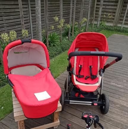 Poussette Maxi-Cosi Mura 4 Plus, Enfants & Bébés, Poussettes & Combinaisons, Utilisé, Poussette combi, Maxi-Cosi, Tige de poussée réglable