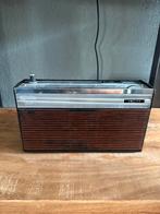 Philips draagbare radio antiek vintage wereldontvanger, Audio, Tv en Foto, Ophalen of Verzenden, Radio