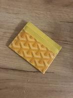 Gele ledere portomonee van goyard, Geel, Nieuw, Leder, Ophalen