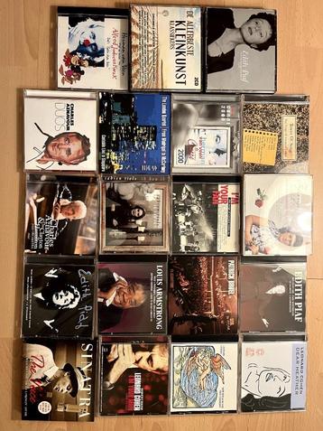 19 cd's chanson, kleinkunst & meer - 5 euro beschikbaar voor biedingen