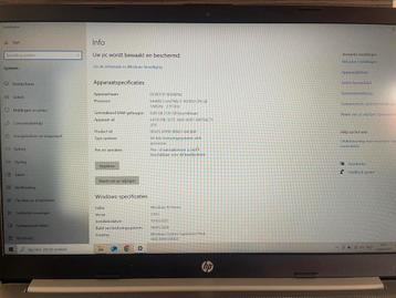 Hp i5 10th goede staat, Enlèvement ou Envoi, Comme neuf, Qwerty, SSD