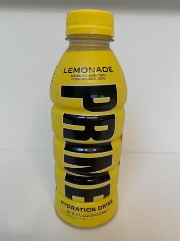 Prime Hydration Drink Lemonade geel