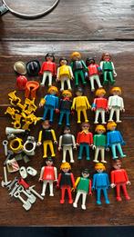 Vintage 20 playmobil figuren met enkele accessoires, Kinderen en Baby's, Speelgoed | Playmobil, Ophalen of Verzenden, Gebruikt