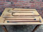 Antieke vintage houten wandelstok = 3 EUR per stuk, Ophalen of Verzenden