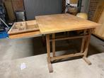 Ancienne table à dessin, Bricolage & Construction, Établis, Utilisé
