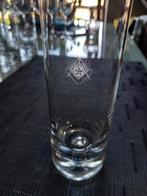 Cristal de Boussu. Sigle maçonnique ., Antiek en Kunst, Antiek | Glaswerk en Kristal, Ophalen
