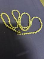Parelketting, Handtassen en Accessoires, Kettingen, Ophalen, Gebruikt, Zilver