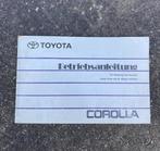 Manuel d'entretiens Toyota Corolla 1993, Verzenden