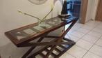 Table console hall, Ophalen, Zo goed als nieuw, 25 tot 50 cm, Glas