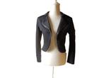 (94)- veste femme t.38 noire - made in italy -, Kleding | Dames, Jassen | Zomer, Maat 38/40 (M), Zwart, Ophalen of Verzenden, Zo goed als nieuw