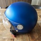 Vespa Jet Helm Vizier 3.0 Blauw Vivace (maat L 59-60cm), Motoren, Kleding | Motorhelmen, Jethelm, L, Tweedehands, Ophalen