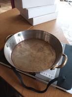 4 casseroles en cuivre rouge diamètre 15 cm - 2 poignées, Enlèvement ou Envoi, Neuf