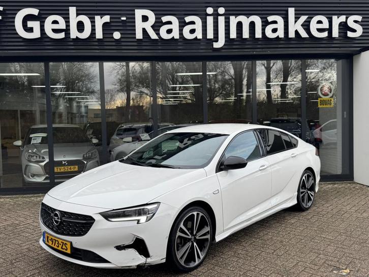 Opel Insignia Grand Sport 2.0 Turbo GS Line*Leder*Navi*, Auto's, Opel, Bedrijf, Te koop, Insignia, ABS, Achteruitrijcamera, Airbags
