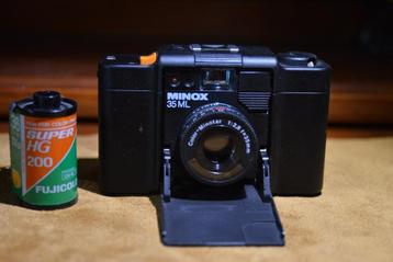 Minox ML 35, Audio, Tv en Foto, Fotocamera's Analoog, Ophalen of Verzenden, Gebruikt, Compact, Overige Merken