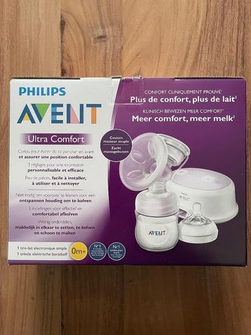 Tire-lait électronique Avent Philips + coussinets Avent   