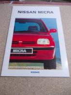 PROSPECTUS NISSAN MICRA 1993, Livres, Autos | Brochures & Magazines, Nissan, Utilisé, Enlèvement ou Envoi