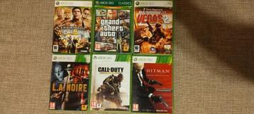 XBOX 360 - pakket met 10 games. beschikbaar voor biedingen