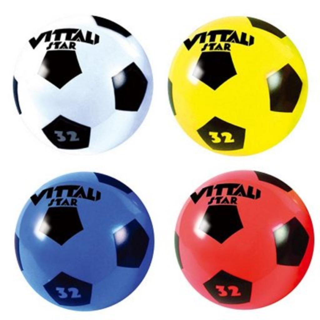 Set de Voetbal en Plastique 4 Pièces - 23CM - 90 Grammes - Enfants -  Différentes