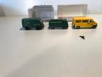 BUSCH / BREKINA - 3 VÉHICULES DE LA SNCB / NMBS - 1:87, Envoi, Neuf, Bus ou Camion, Brekina