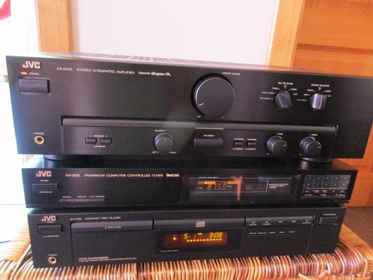 JVC AX-A442 stereosysteem, SK-44 luidsprekers, Audio, Tv en Foto, Stereoketens, Cd-speler, JVC, Ophalen