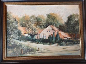Schilderij vermeulen, Antiek en Kunst, Kunst | Schilderijen | Klassiek, Ophalen of Verzenden