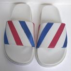 Heren slippers rood wit blauw 36, Kleding | Heren, Schoenen, Slippers, Nieuw, Verzenden, Blauw