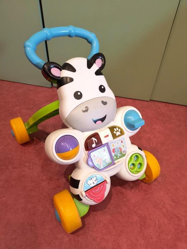 Baby loopwagen, Kinderen en Baby's, Speelgoed | Babyspeelgoed, Gebruikt, Overige typen, Met licht, Met geluid, Met wieltjes, Ophalen